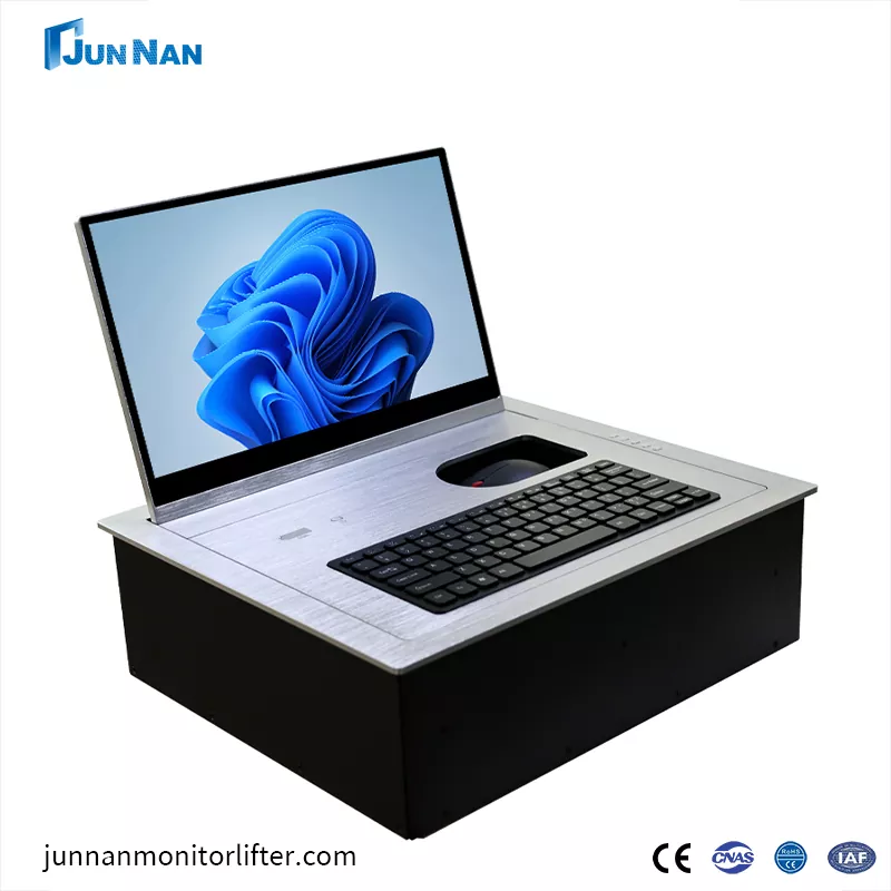 LCD 모니터 플립플롭이 현대 회의 테이블을 위한 더 현명한 선택인 이유는 무엇입니까?