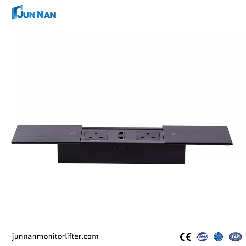 리프트 업 소켓 숨겨진 테이블 주방 워크 탑 파워 스트립 아울렛