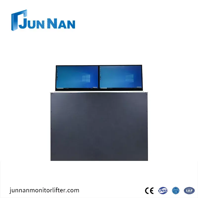 전동 듀얼 LCD 모니터 리프트