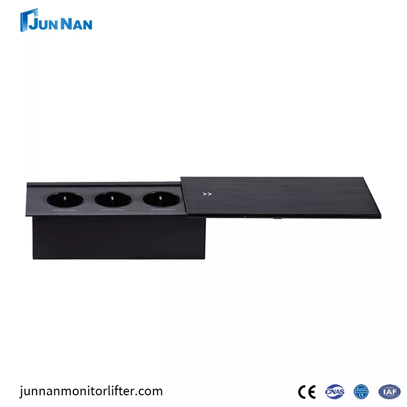 USB 및 무선 충전 WiFi 전원 콘센트가있는 팝업 소켓 스마트 플러그